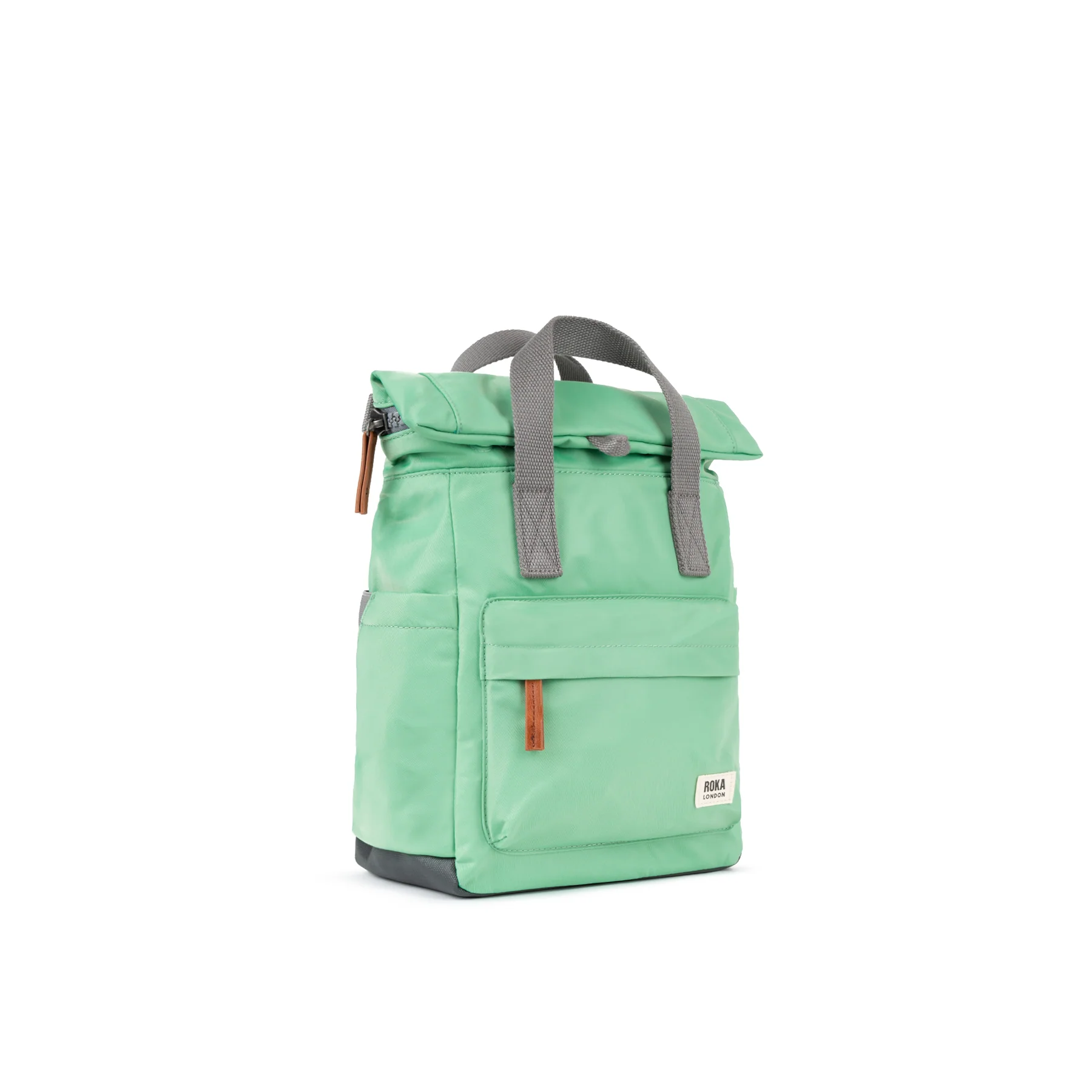 Roka London SMALL Canfield B MATCHA Nylon reciclado