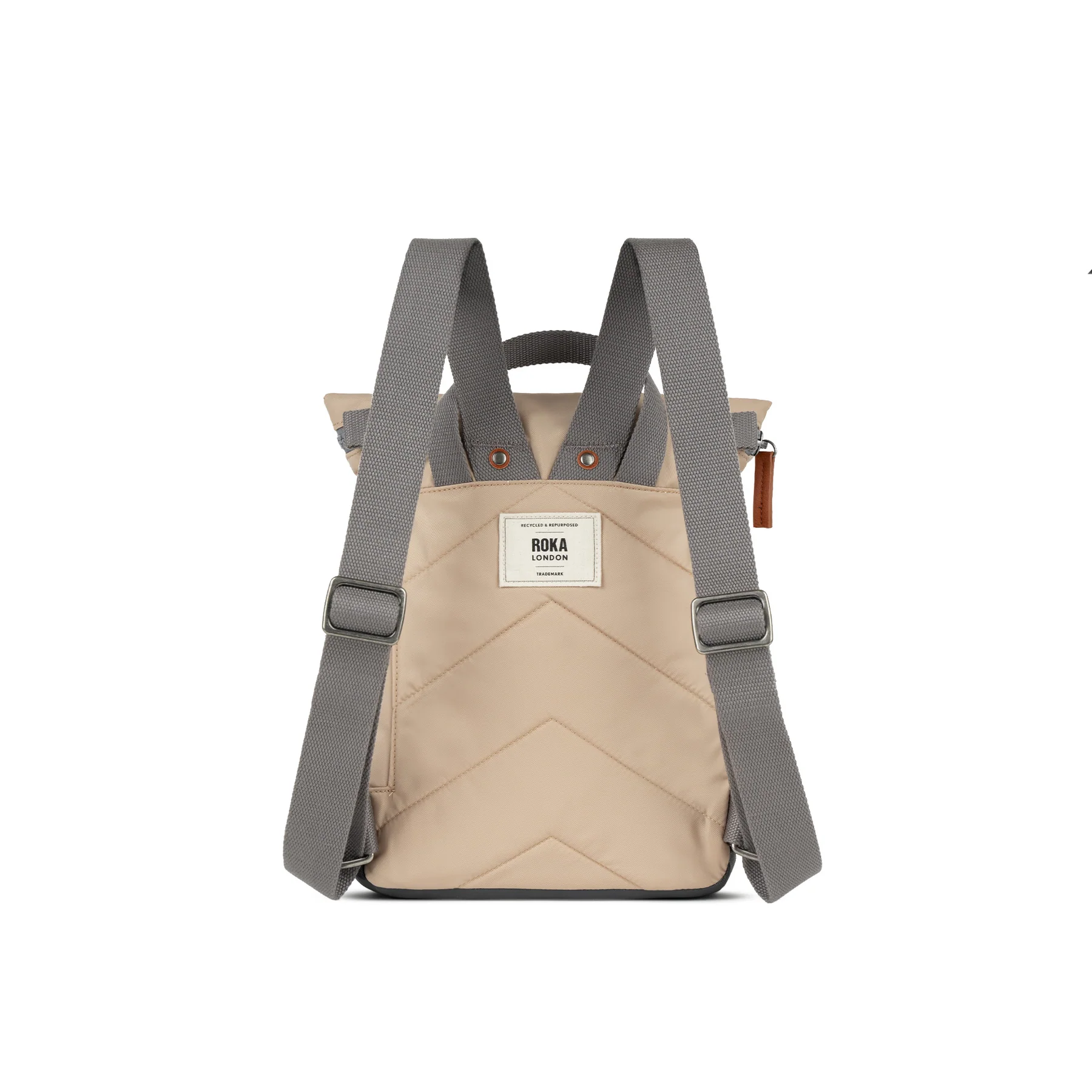Roka London SMALL Canfield B SAND Nylon reciclado