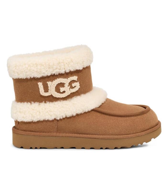 Bota Mujer Ugg Ultra Mini Fluff Chestnut