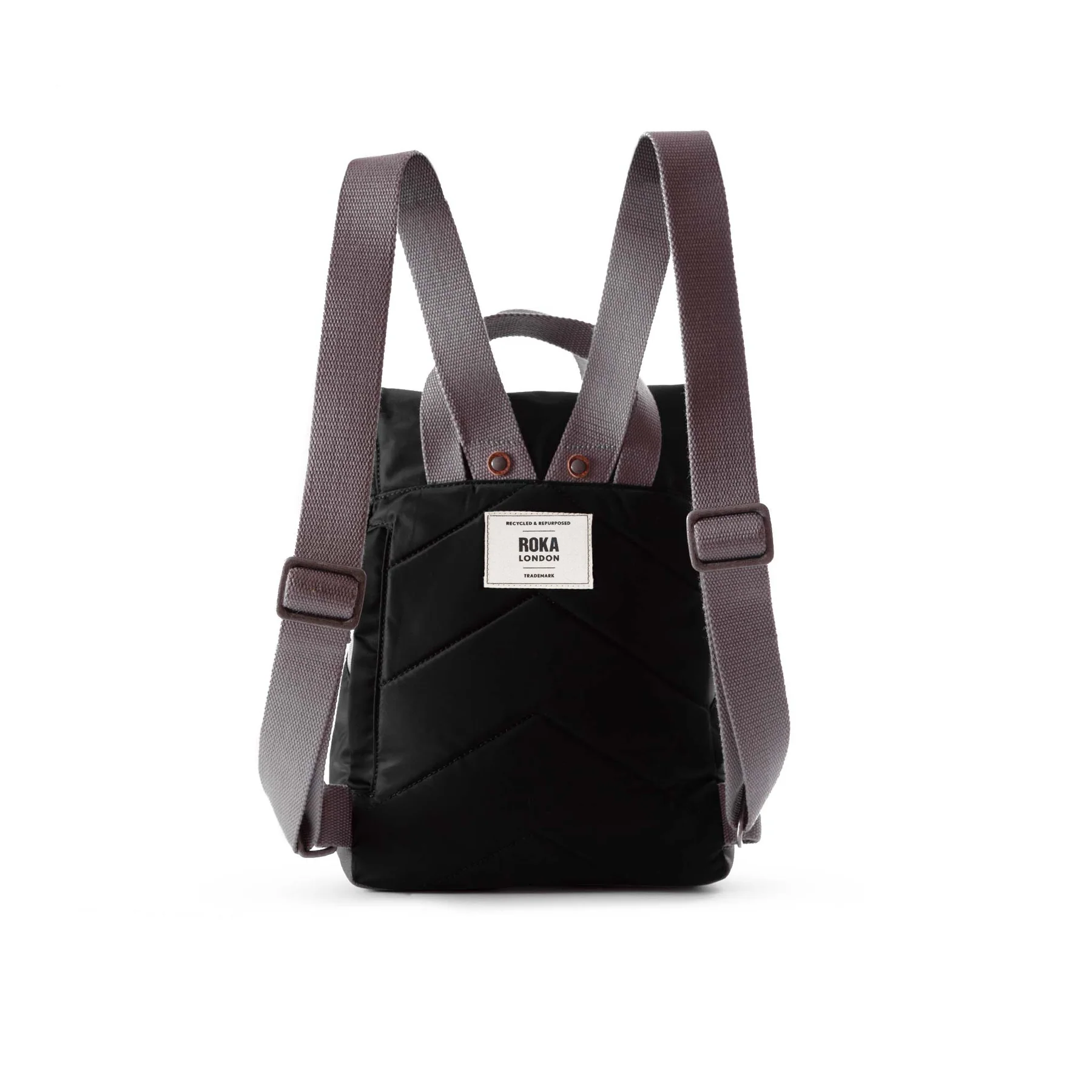 MOCHILA ROKA CANFIELD B Small RECYCLED NYLON BLACK