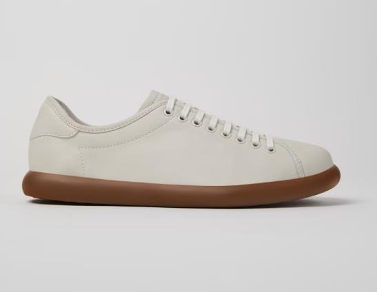 Sneakers CAMPER PELOTA SOLLER BLANCO de piel para hombre.