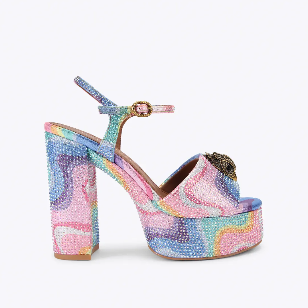 Sandalia tacón de plataforma Kensington