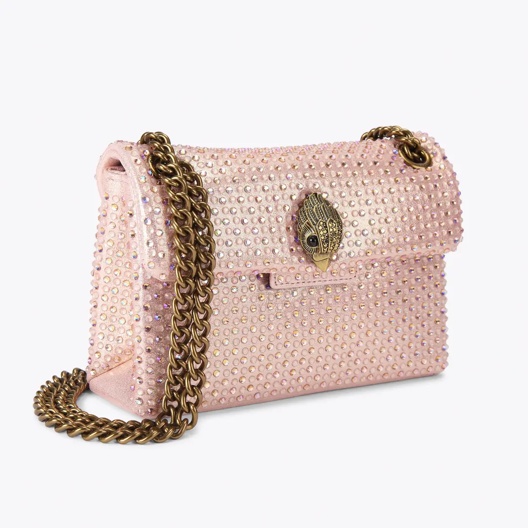 Mini bolso Kensington de tela Rosa
