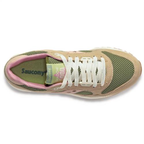 DEPORTIVA PARA MUJER SAUCONY SHADOW 5000  S70747-3 MUSHROOM TAN/OLIVE