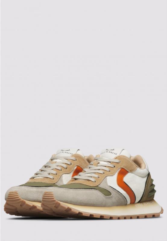 DEPORTIVA HOMBRE VOILE BLANCHE QWARK HYPE ARMY GREEN