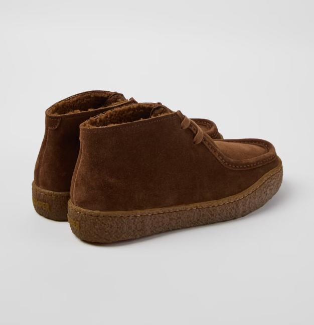 Peu Terreno Botines de ante MARRON para mujer.