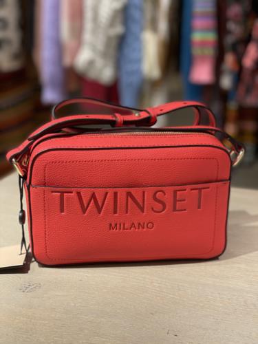 BOLSO TWINSET 231TB709D 00456 BAG POPPY FLOWER RED