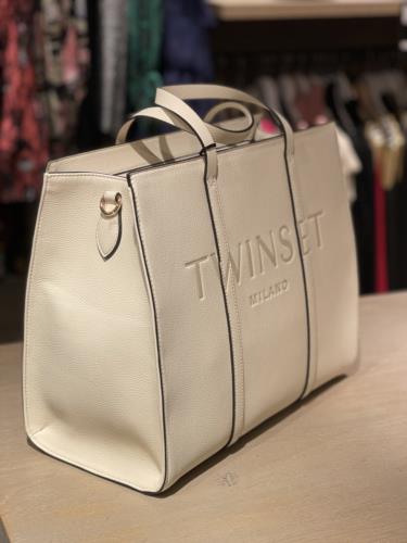 BOLSO TWINSET 231TB709B 00018 BAG IVORY