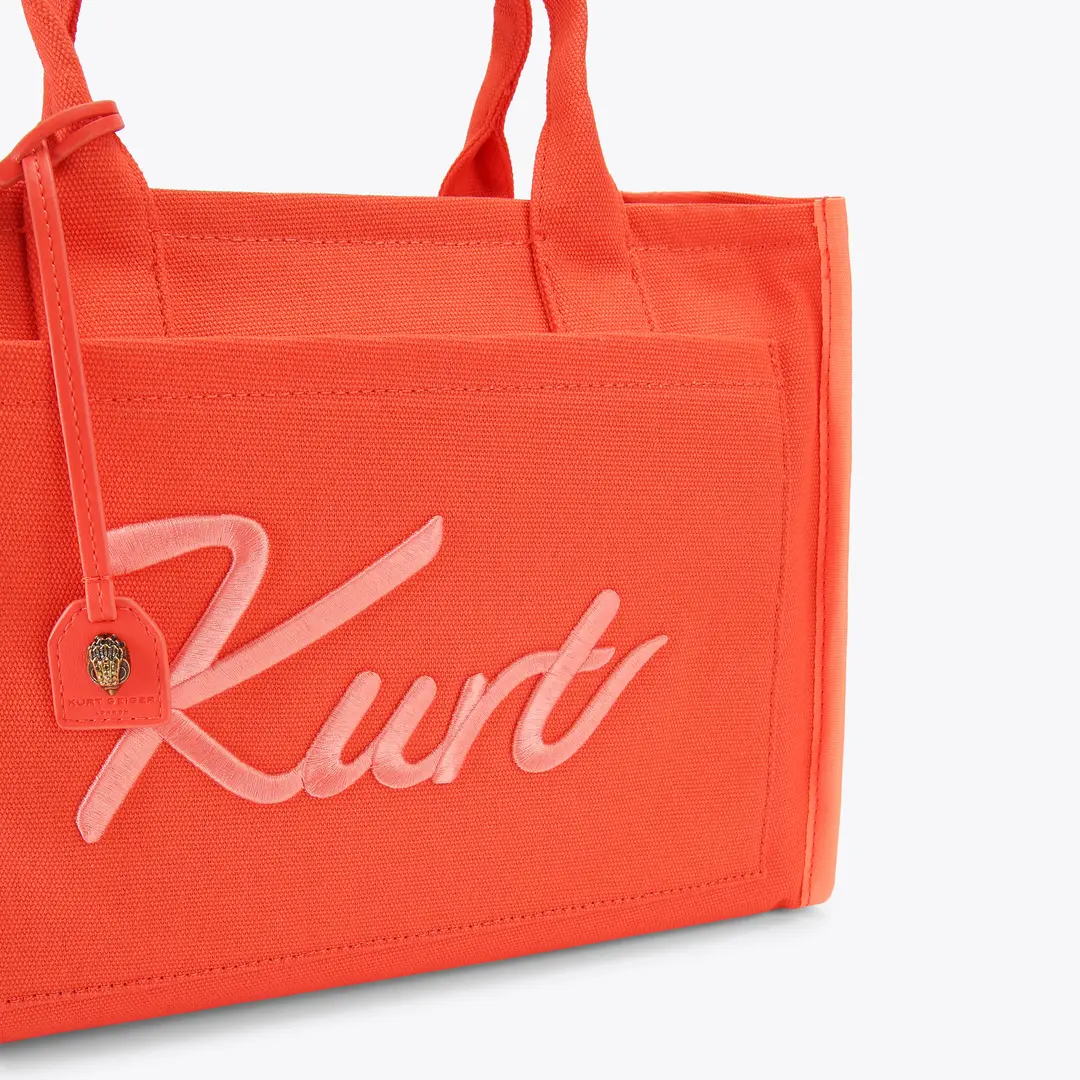  Bolso Kurt Geiger London  kurt Tote Orange