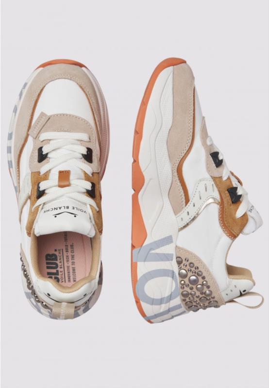 DEPORTIVO PARA MUJER VOILE BLANCHE CLUB105 LIGHT BEIG-WHITE