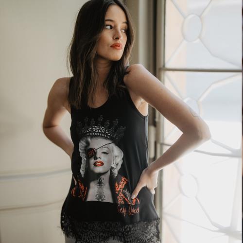 TOP ENCAJE MARILYN PUNK