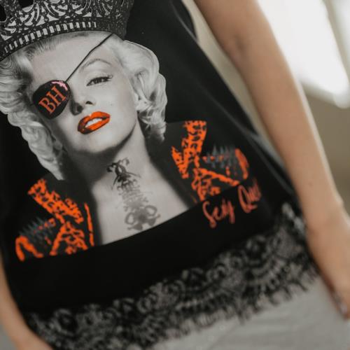 TOP ENCAJE MARILYN PUNK