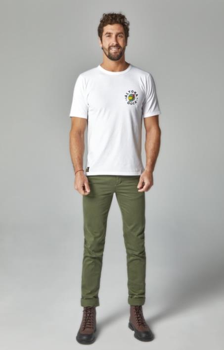 CAMISETA PARA HOMBRE AZUL ALTONADOCK BURDEOS