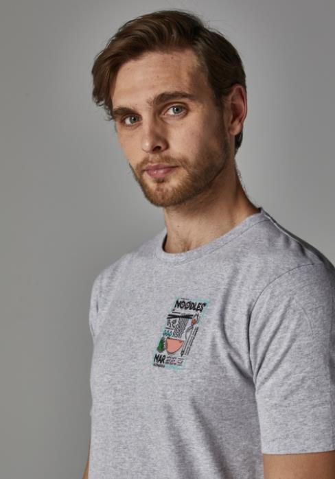 CAMISETA PARA HOMBRE ALTONADOCK ROSA CON SERIGRAFIA GOING UNDERGROUND