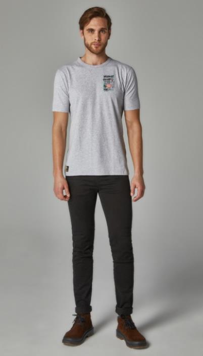 CAMISETA PARA HOMBRE ALTONADOCK ROSA CON SERIGRAFIA GOING UNDERGROUND