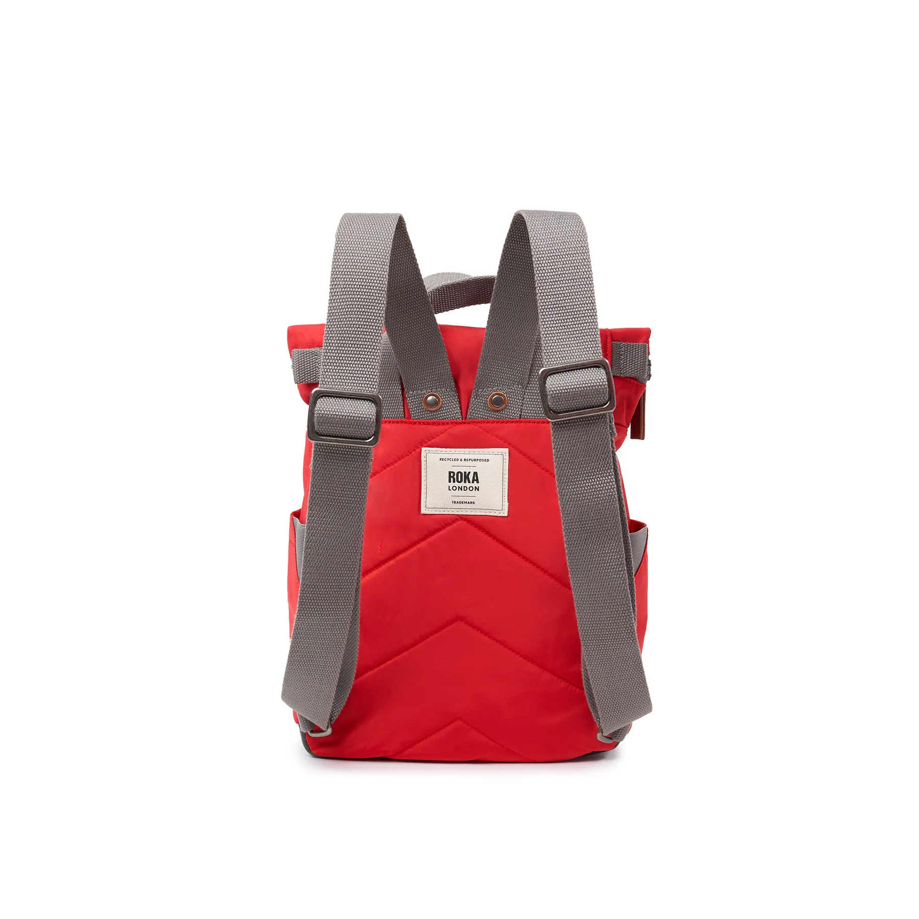 MOCHILA ROKA CANFIELD B Small RECYCLED NYLON CHILI OIL