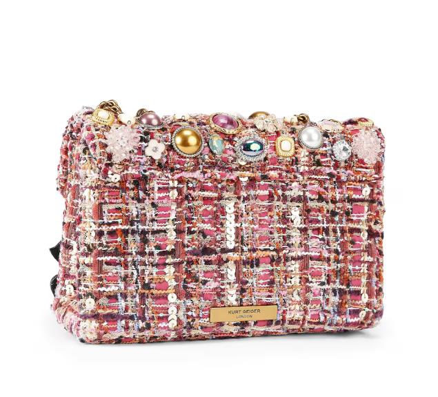  Bolso Kurt Geiger London Bolso mediano Kensington Tutti Frutti