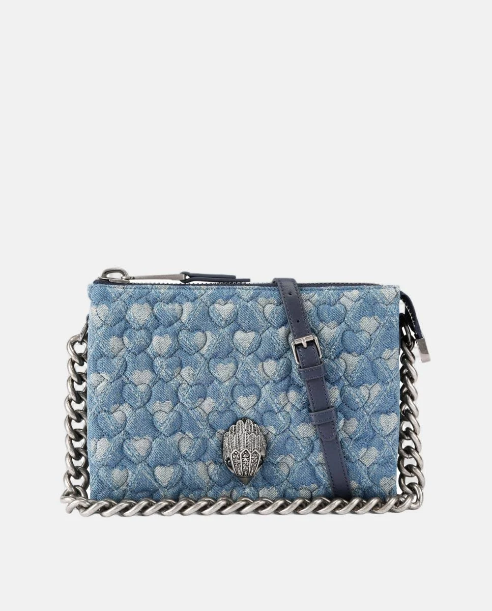  Bolso Kurt Geiger London Bolso tipo sobre Kensington Blue
