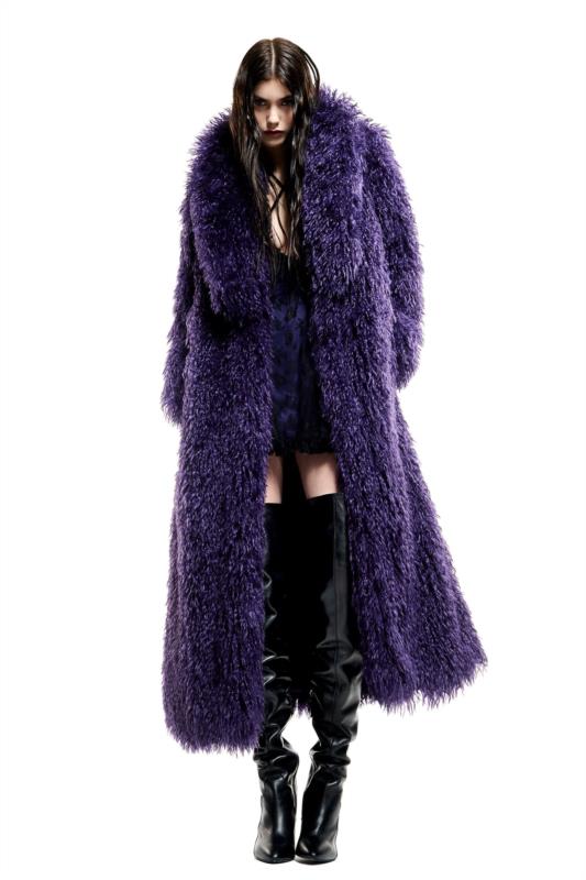ABRIGO ANIYE BY FAUXFUR PURPLE RAIN