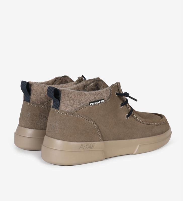 BOTIN PARA MUJER WALK IN PITAS GARDA TAUPE