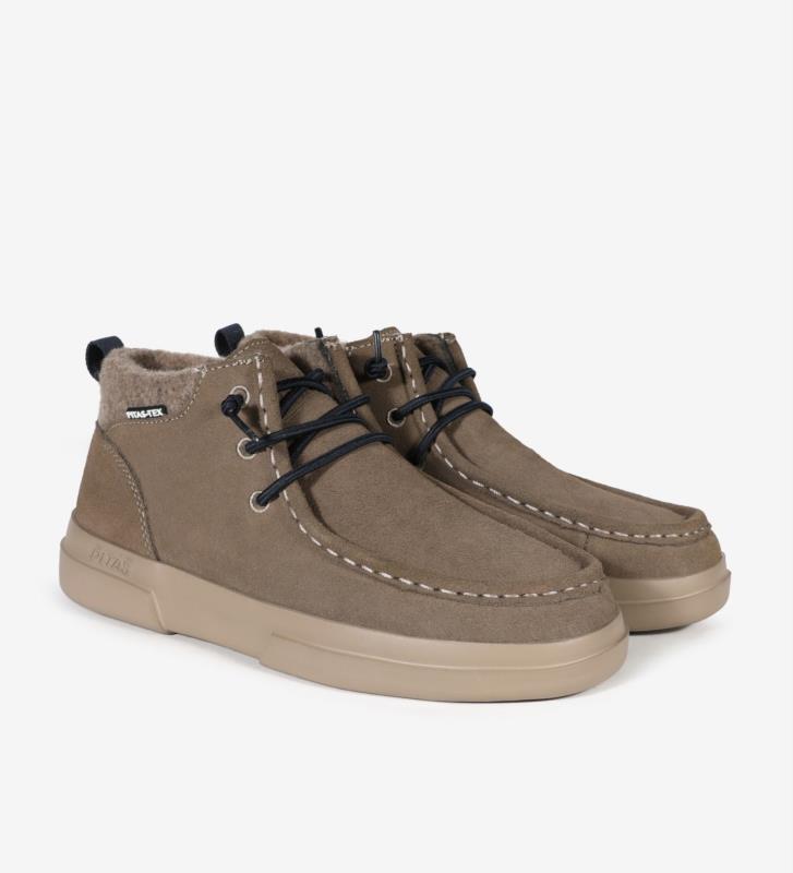 BOTIN PARA MUJER WALK IN PITAS GARDA TAUPE