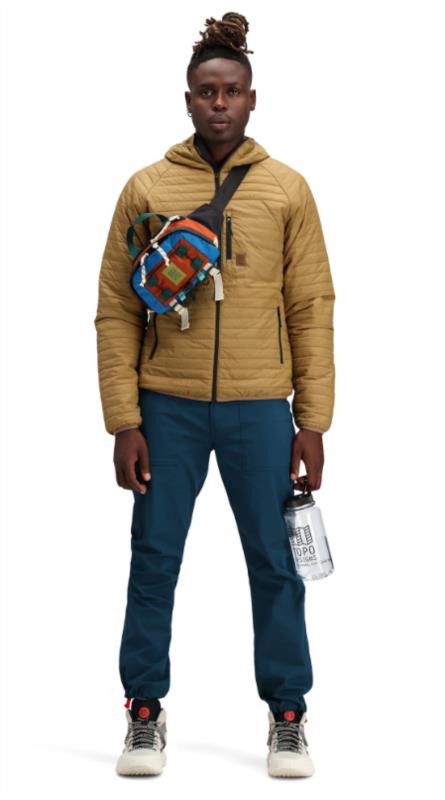 CHAQUETA PARA HOMBRE TOPO DESIGNS GLOBAL PUFFER HOODIE