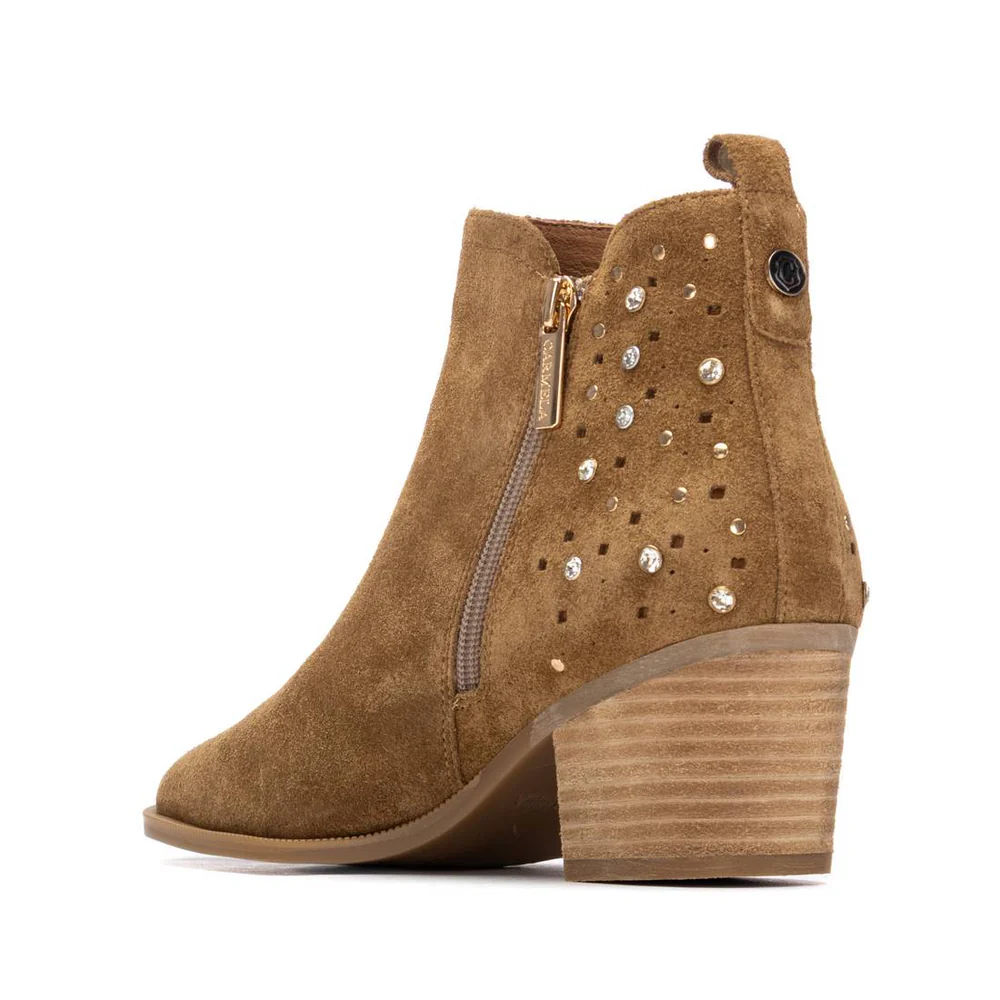 BOTÍN MUJER CARMELA 163151 CAMEL