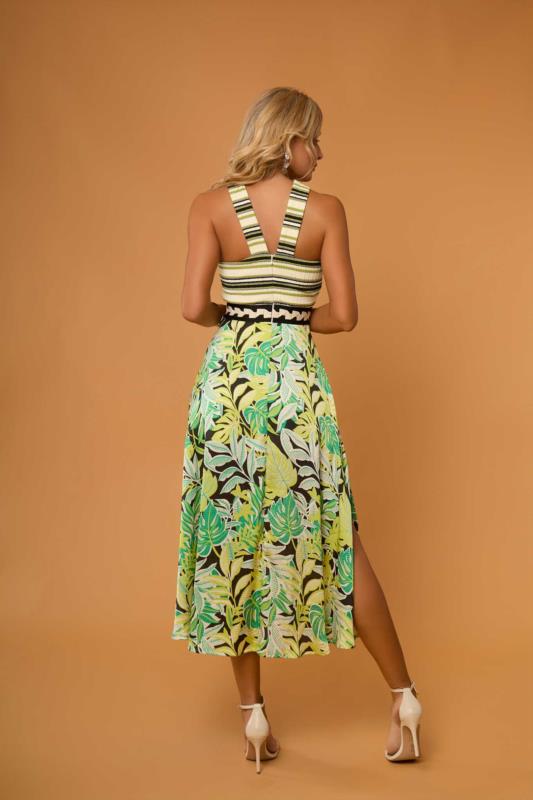 VESTIDO PERON CAMALEÓNICA