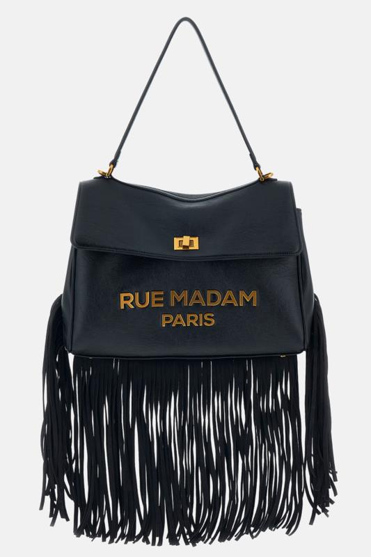 BOLSO LES JOURS XL FLECOS BLACK