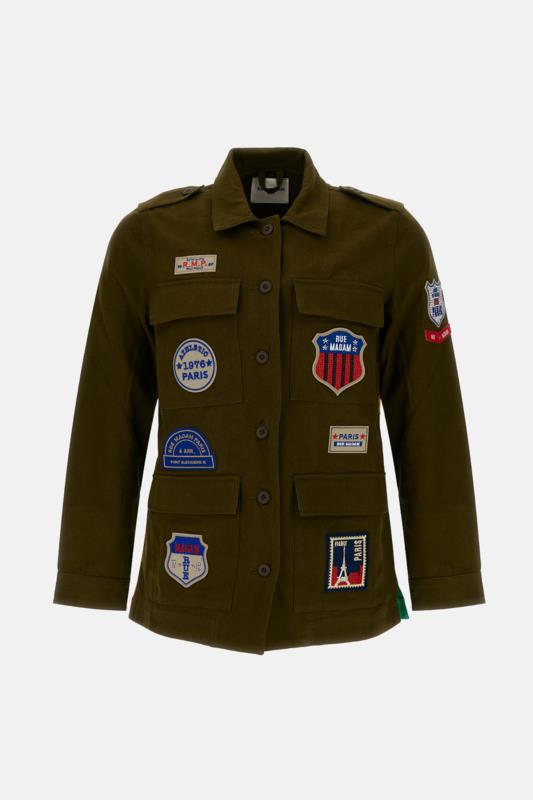 CHAQUETA SAFARI MILITARY GREEN 