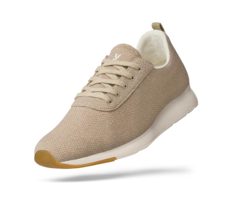 Deportiva para mujer YUCCS Merino Sport Mujer Beig