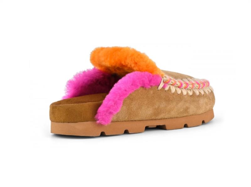 ZUECO MOU WINTER BIO OVERSTITCHING COGNAC