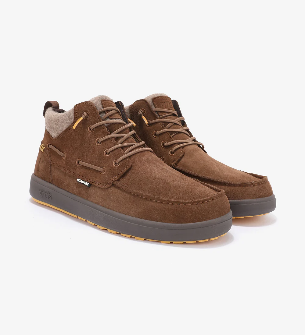 BOTA PARA HOMBRE WALK IN PITAS KENT CAMEL