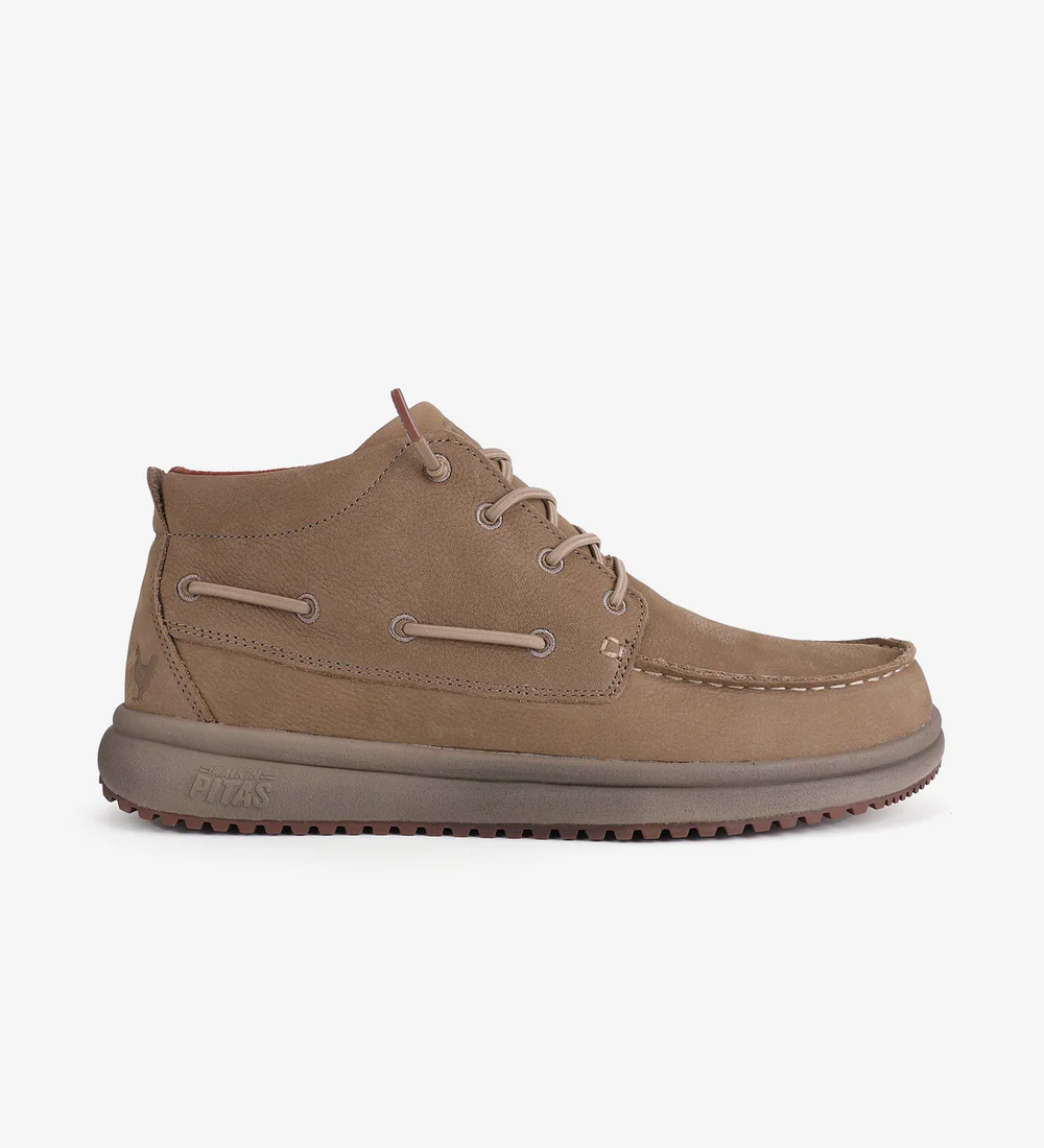 BOTA PARA HOMBRE WALK IN PITAS TIMOR LEATHER BEIGE