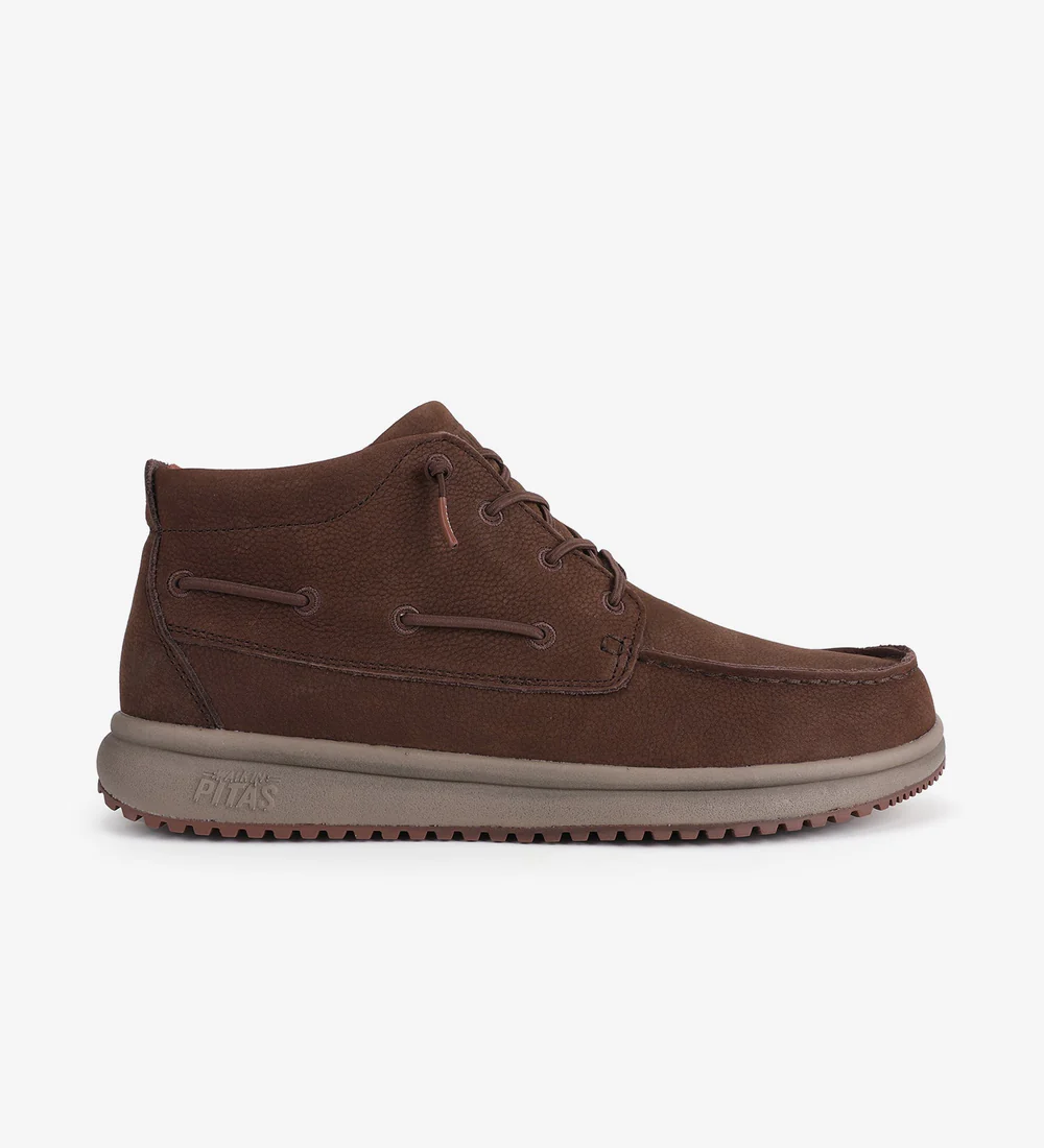 BOTA PARA HOMBRE WALK IN PITAS TIMOR LEATHER MARRON