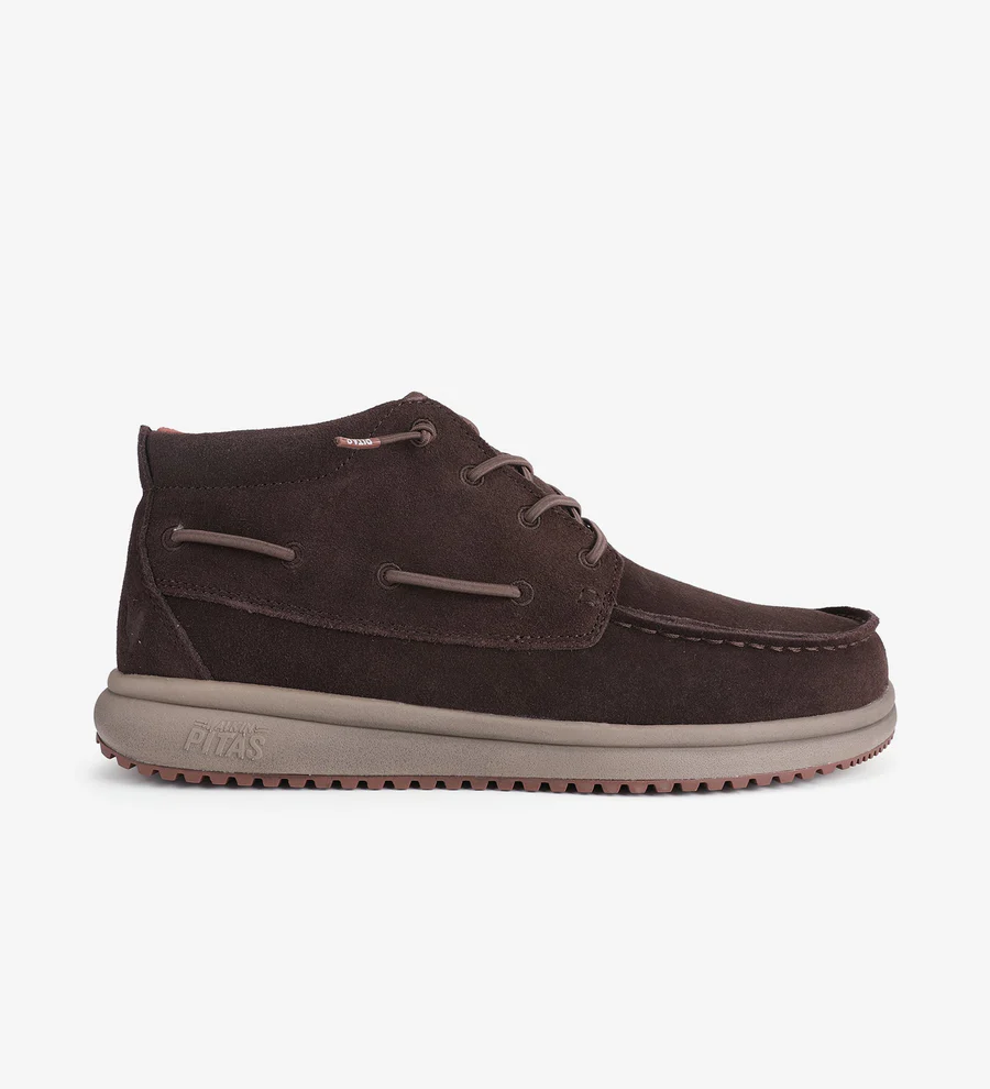 BOTA PARA HOMBRE WALK IN PITAS TIMOR SUEDE MARRON