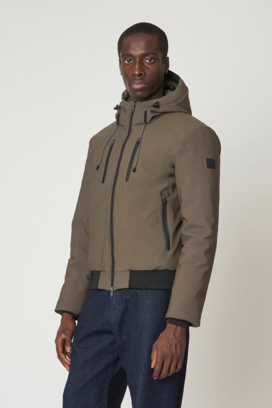 CHAQUETA HOMBRE CANADIAN GIACCA UOMO JENPEQ BLACK OLIVE