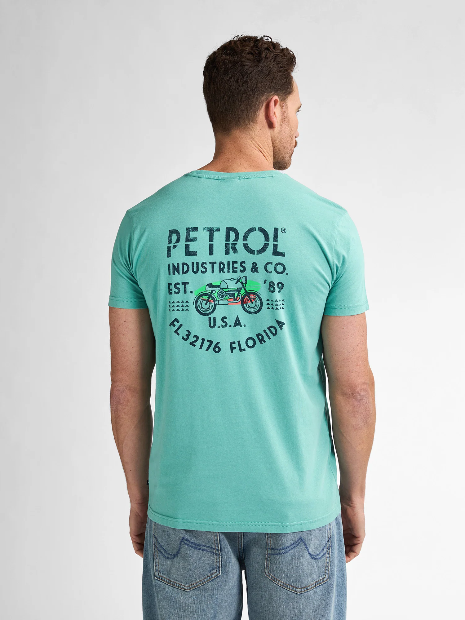  Camiseta con estampado en la espalda Beachbay