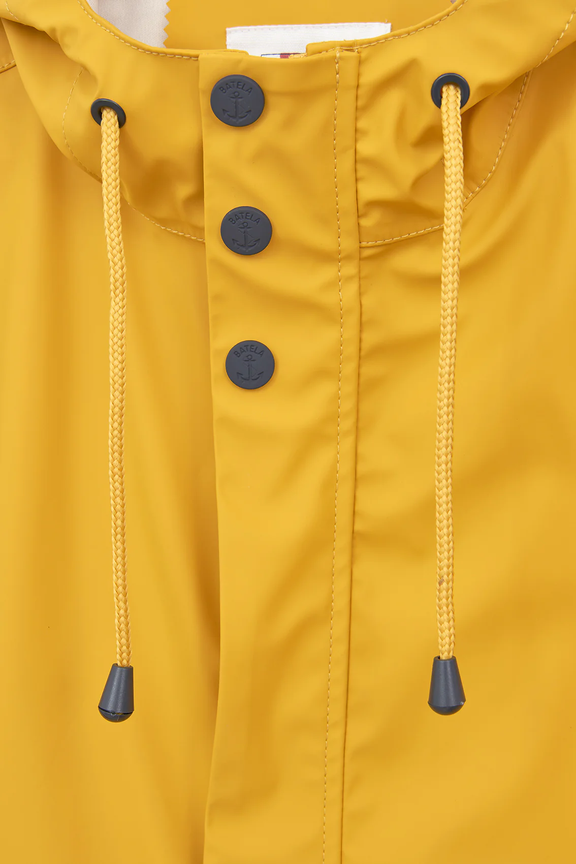 Chubasquero ligero amplio 100% impermeable UNISEX YELLOW