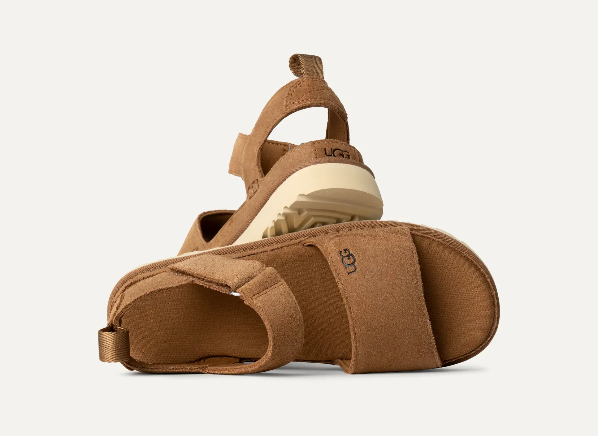 Mujer Sandalias Goldenstar UGG Chestnut