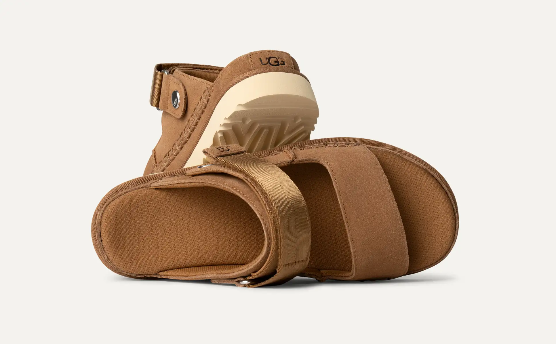 Mujer Sandalias  Goldenstar Glide Chestnut