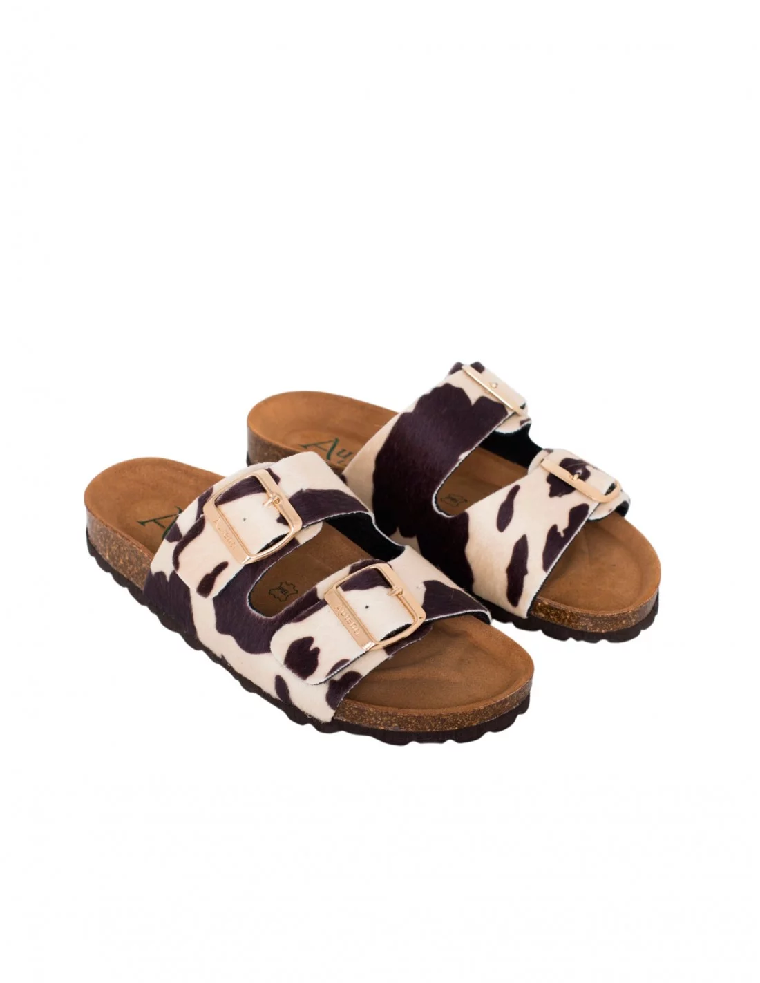 SANDALIA BIO MUJER PRINT VACA