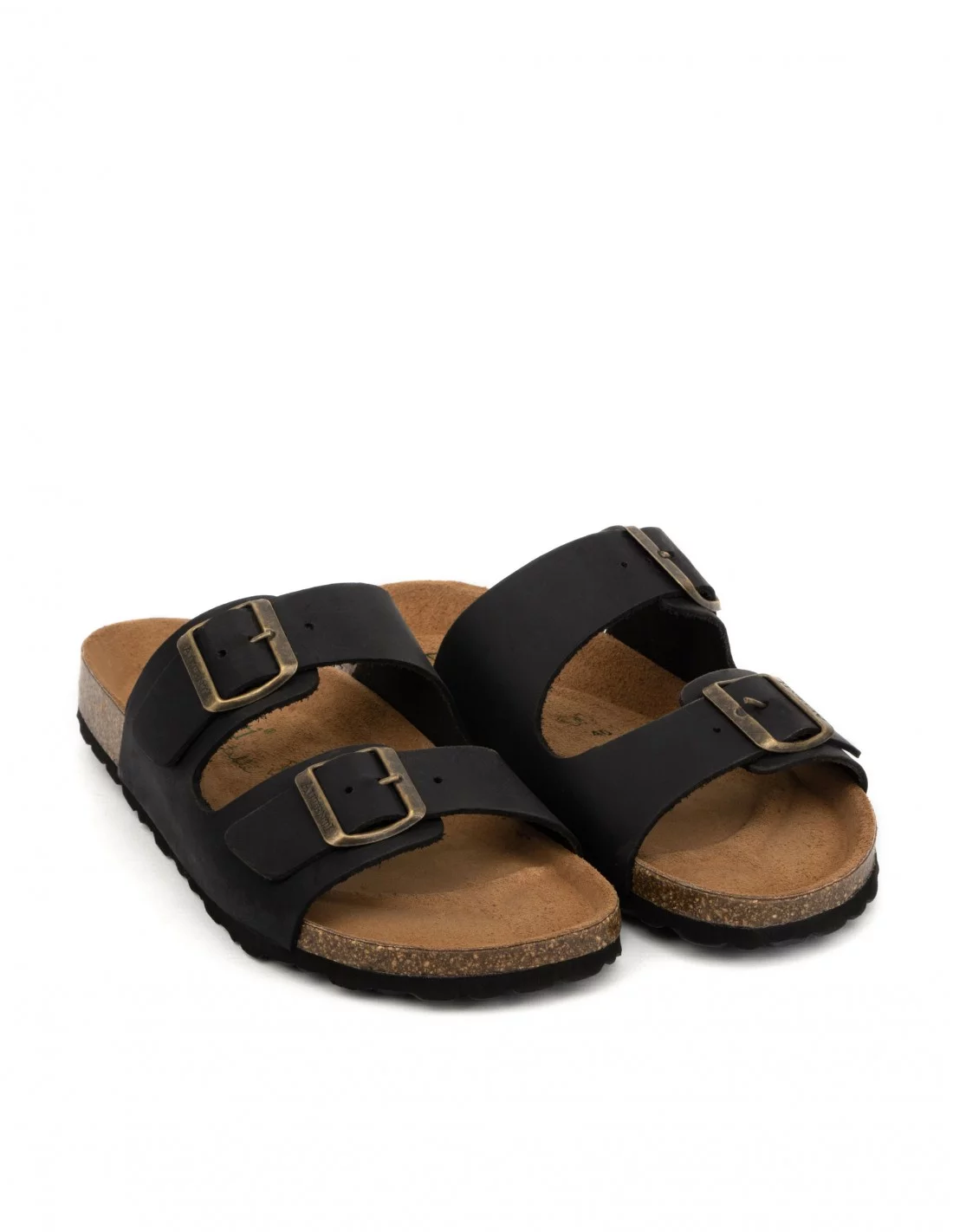 SANDALIA BIO HOMBRE PIEL NEGRO