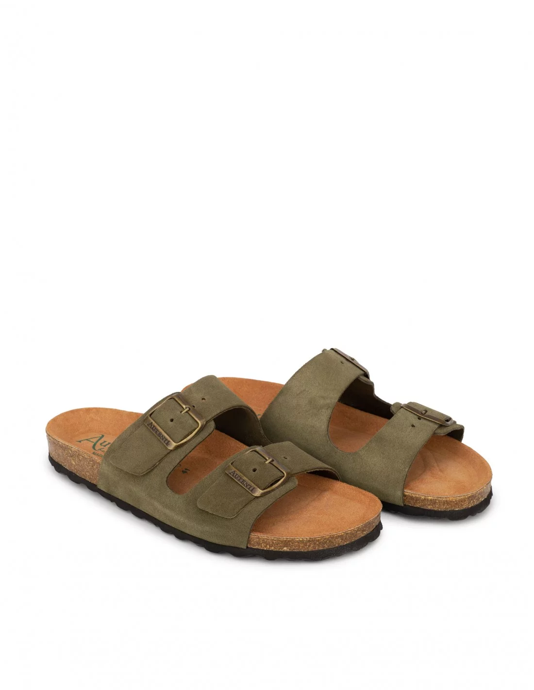 SANDALIA BIO HOMBRE SERRAJE VERDE PINO