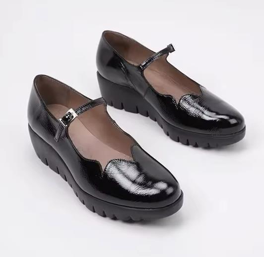  ZAPATO MUJER WONDERS NEGRO