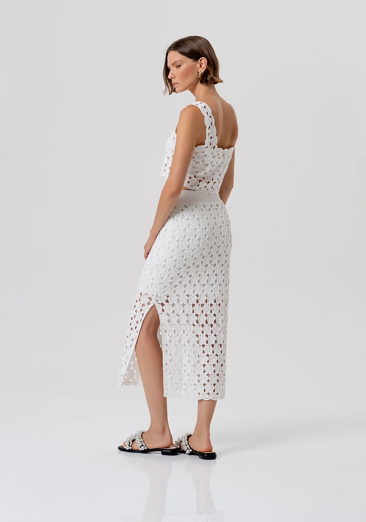 MIDI SKIRT Fracomina CREAM