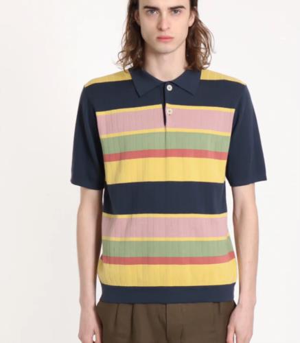  FAR AFLELD LEROY POLO - CARUSO STRIPE