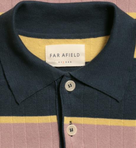  FAR AFLELD LEROY POLO - CARUSO STRIPE