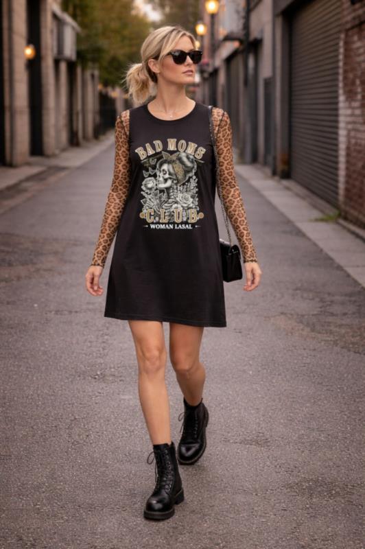 Vestido de mujer LaSaL CLUB negro