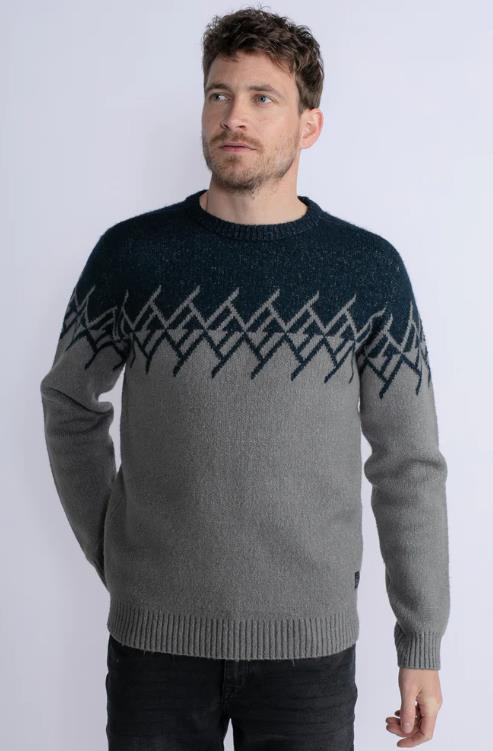 JERSEY PARA HOMBRE PETROL PRINTED PULLOVER PLATTEVILLE